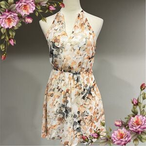 Halter mini dress size XS